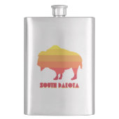South Dakota Bison Flachmann (Vorderseite)