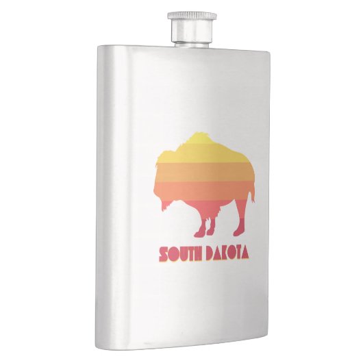 South Dakota Bison Flachmann (Rechts)