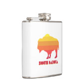 South Dakota Bison Flachmann (Rechts)