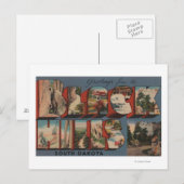 South Dakota - Black Hills - Rushmore Postkarte (Vorne/Hinten)