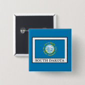 South Dakota Button (Vorne & Hinten)