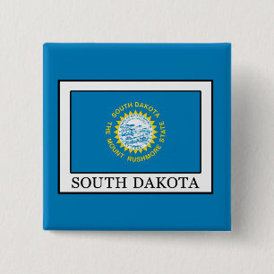 South Dakota Button