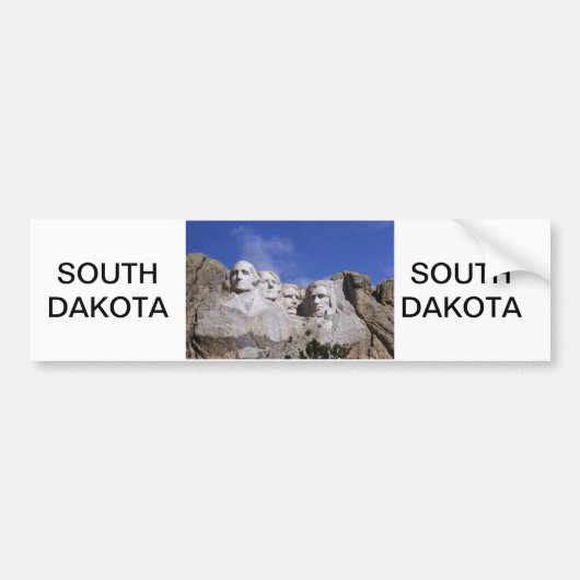 SOUTH DAKOTA - DER MOUNT RUSHMORE AUTOAUFKLEBER (Vorne)