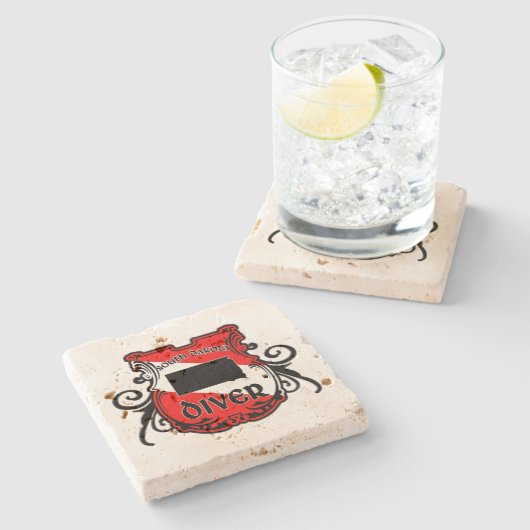 South Dakota Diver Steinuntersetzer (Seitenansicht)