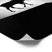South Dakota Elk Junting Poster (Ecke)