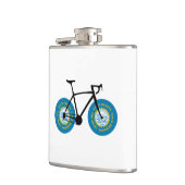 South Dakota Flag Cycling Flachmann (Links)