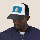 South Dakota Flag Hat Truckerkappe (Beispiel)