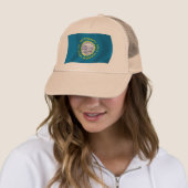 South Dakota Flag Hat Truckerkappe (Beispiel)