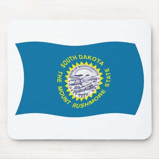 South Dakota Flag Mousepad (Vorne)