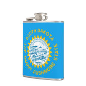 South-Dakota-Flagge Flachmann (Links)