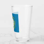 South-Dakota-Flagge Glas (Links)