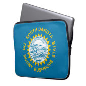 South-Dakota-Flagge Laptopschutzhülle (Vorderseite Links)