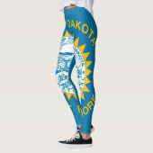 South-Dakota-Flagge Leggings (Links)