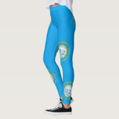 South-Dakota-Flagge Leggings (Links)