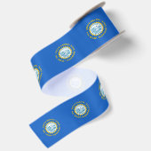 South-Dakota-Flagge Satinband (Rückseite)