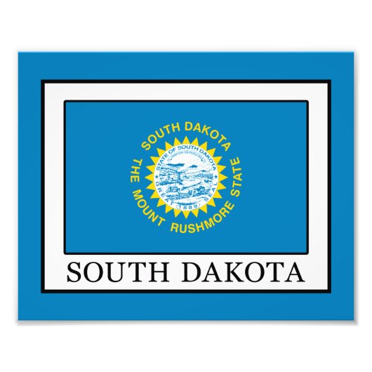 South Dakota Fotodruck (Vorne)