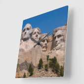 South Dakota, Fundament, der Mount Rushmore Quadratische Wanduhr (Winkel)