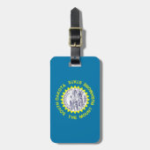 South Dakota Gepäckanhänger (Vorderseite vertikal)