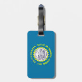 South Dakota Gepäckanhänger (Rückseite vertikal)