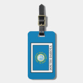 South Dakota Gepäckanhänger (Vorderseite vertikal)