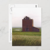 South Dakota Grain Elevator Postkarte (Vorne/Hinten)