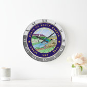 South Dakota Große Wanduhr (Zuhause)