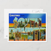 South Dakota Gruß von US-Staaten Postkarte (Vorne/Hinten)