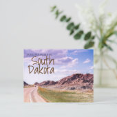 South Dakota Grußkarte Postkarte (Stehend Vorderseite)