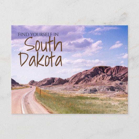 South Dakota Grußkarte Postkarte (Vorderseite)