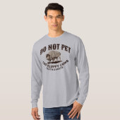 South Dakota hält das Bison der flauschigen Kühe n T-Shirt (Vorne ganz)