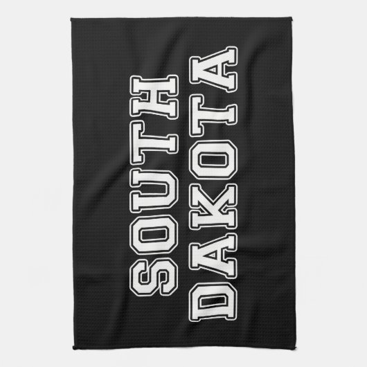 South Dakota Handtuch (Vertikal)