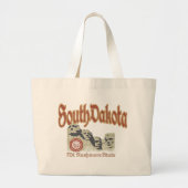 South Dakota Jumbo Stoffbeutel (Vorne)