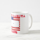 South Dakota Kaffeetasse (VorderseiteRechts)