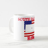 South Dakota Kaffeetasse (Vorderseite Links)