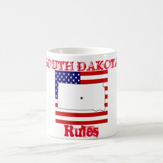 South Dakota Kaffeetasse (Mittel)