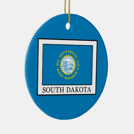 South Dakota Keramik Ornament (Rechts)