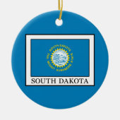 South Dakota Keramik Ornament (Vorne)