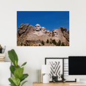 South Dakota, Keystone, Mount Rushmore Poster (Heimbüro)