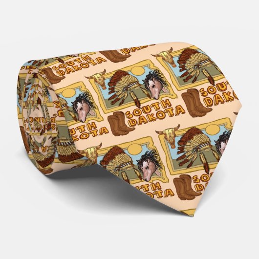 South Dakota Krawatte (Gerollt)