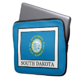 South Dakota Laptopschutzhülle (Vorderseite Links)