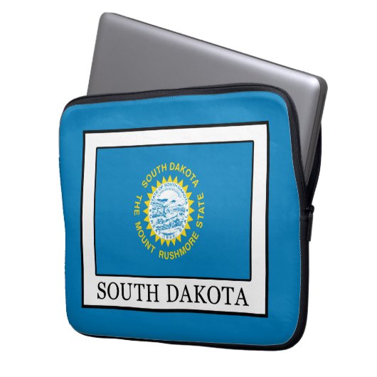 South Dakota Laptopschutzhülle (Vorderseite Links)