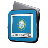South Dakota Laptopschutzhülle (Vorderseite Links)