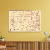 South Dakota Leinwanddruck (Insitu (Wohnzimmer))