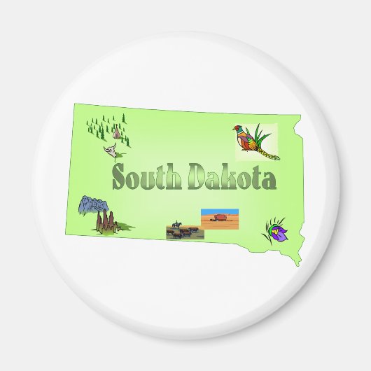 South Dakota Magnet (Vorne)