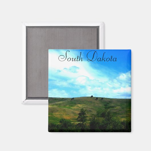 South Dakota Magnet (Vorderseite/Rückseite)