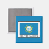 South Dakota Magnet (Vorderseite/Rückseite)
