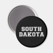 South Dakota Magnet (Vorderseite/Rückseite)