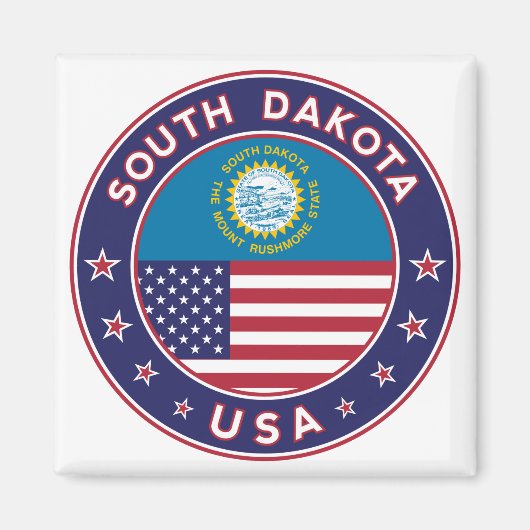 South Dakota Magnet (Vorne)