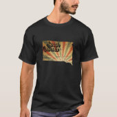 South Dakota Map USA America T-Shirt (Vorderseite)