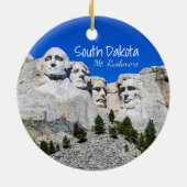 South Dakota Mount Rushmore Keramik Ornament (Hinten)